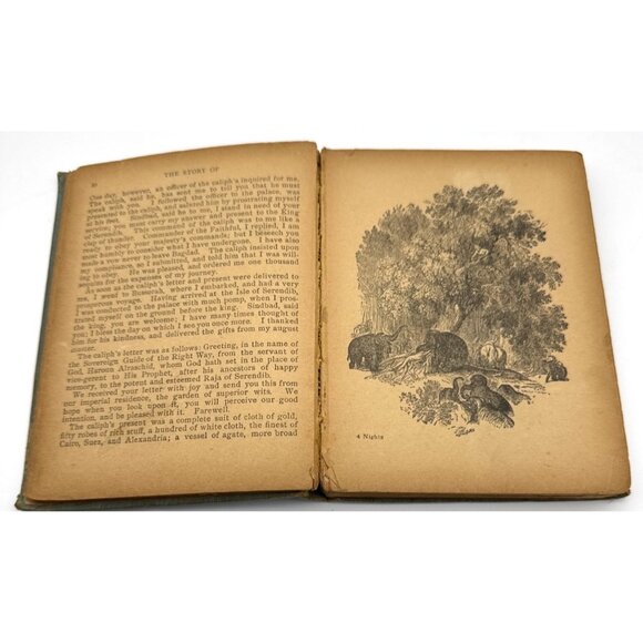 1900? Arabian Nights - Varied Authors | Fairytales Book Aladdin Profusely Illust - Picture 5 of 6